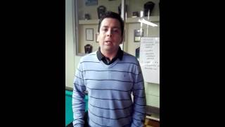 Clinica Deportiva con el Billarista Ruben Bautista