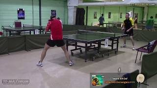 SPINLORD Dornenglanz II OX - защита слева на SWORD 309, записи с турниров (BH chopping)