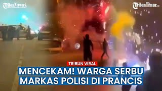 Rusuh! Warga Nanterre Prancis Serang Markas Polisi, Ada Apa?