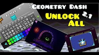 GEOMETRY DASH 2.12 UNLOCK ALL AND TELEPORT HACK UPDATED!!! (WORKING)