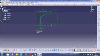 Catia Revolve ( Döndürerek katı oluşturma ) Uygulaması