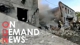 Odessa Cowers as Russian Strikes KILL Teens