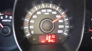Тест Драйв KIA Rio Разгон Max  Kia Rio 1.4