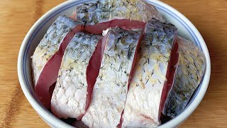 【小穎美食】入秋後要多吃魚，教你懶人做法，用料簡單味道足，上桌連汁都不剩