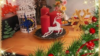 Новогодние поделки из горячего клея