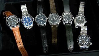 State of the collection. Rolex, Tudor, Zenith, Seiko, Omega