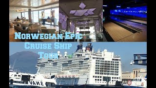 NORWEGIAN EPIC CRUISE SHIP & STATEROOM TOUR 2017