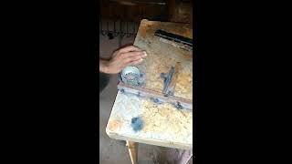 Gabarito para fabricar grade com curva.