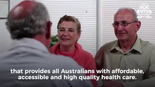 Sanders  quotes Trump - Australia has better healthcare