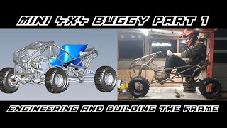 Building WORLDS SMALLEST 4x4 Buggy / Go Kart [part 1: CAD design & frame build]