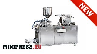 ?Blister Verpackungsmaschine für Honig MN-82 extra video Minipress.ru