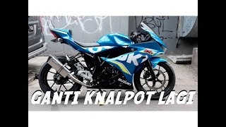 KNALPOT LOKAL TANPA BREBET - Suzuki GSX-R150 #motovlog 244