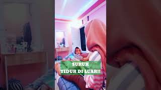 Kejadian Lucu, Pengantin Baru Suruh Tidur Diluar