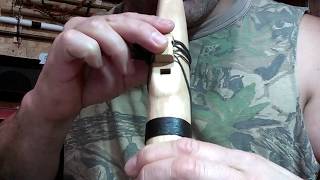 Как прикрепить блок на пимак (native american flute)