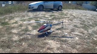T-Rex 600L Flight no 90 with Brain 2 Firmware Version 2.0.025