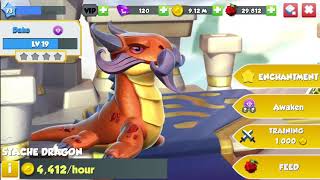 How to awake an element of legendary dragon? // Как пробудить стихию дракона легенды? Dragon mania