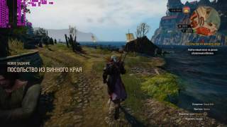 The Witcher 3 i7 7700k + GTX1080 all settings maxed out performance test
