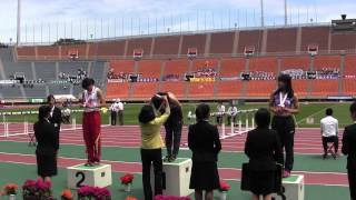 第92回関東学生陸上競技対校選手権大会 女子1部 ４００ｍ 表彰式