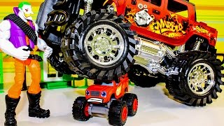 Вспыш и чудо машинки новые серии ДЖОКЕР раздавил игрушки Вспыш Развивающие мультики про машинки 2017