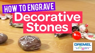 How to Engrave Decorative Stones