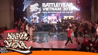 BOTY 2014 VIETNAM - PRELIMINARY - FINAL - S.I.N.E VS BIG TOE CREW [BOTY TV]