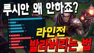 [에프람] 루시안 왜 안하죠? 에프람 루시안은 다르다? Apdo적 딜량 1위! 라인전 바르는 방법!