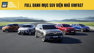 Soi nhanh 5 mẫu SUV điện VinFast VF5, VF6, VF7, VF8, VF9