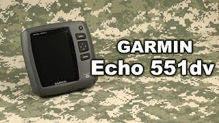 Распаковка Garmin Echo 551dv