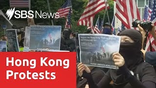 "Please liberate Hong Kong", protesters plea for help from Donald Trump