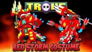 BEST LUNAR LANCER COSTUME!? TROVE 'RED STORM' CASH SHOP COSTUME!