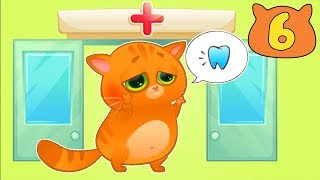 Суровый КОТИК БУБУ №6. У Бубу болит зуб. МУЛЬТИК про котят на канале Хвостик ТВ