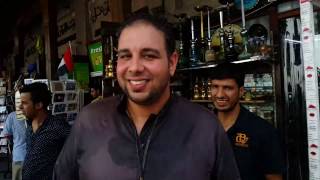 With Tarek El Almany at Spice Souk in Dubai مع طارق الألماني في سوق التوابل دبي