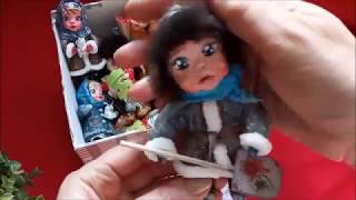 Мои ватные игрушки.  Т.Кугаевская