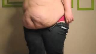Sexy ssbbw girl belly play