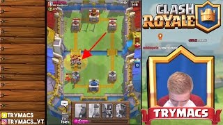 SPRACHLOS IM STREAM | EXTREM UNERWARTETES COMEBACK GEGEN ANTI-DECK | CLASH ROYALE DEUTSCH