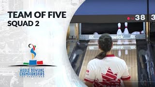 Team of Five Squad 2 - World Bowling Championships 2017