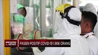 Paien Covid-19 Indonesia Bertambah 1.906 Orang
