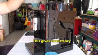 Melitta Caffeo Varianza Tech Tour -Grinding and Portioning  System
