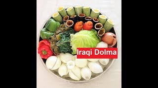 Iraqi Dolma /Chaldean/Assyrian/ الدولمة العراقية الاصلية / Stuffed Vegetables || #Recipe205CFF/