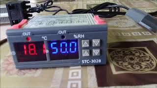 STC 3028 TERMOSTAT ve HİSTOGRAT  TÜRKÇE BAĞLANTI ŞEMASI