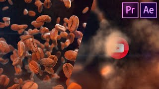 Coffee Beans Logo Reveal (PP) Premiere Pro Templates