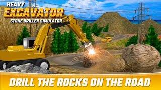 Heavy Excavator Stone Driller Simulator - by Sinma Games | Android Gameplay|