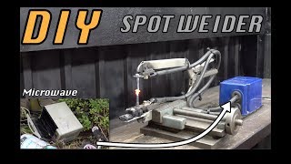 [DIY] 電子レンジからスポット溶接機作った！SPOT WELDER  Magical remodeling