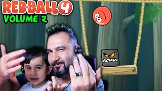 KIRMIZI TOP 4 VOLUME 2 BAŞLIYORUZ!| RED BALL 4 OYNUYORUZ