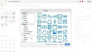 Demo of Free Alternatives (online apps) to Microsoft Visio