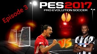 Pro Evolution Soccer 2017|Manchester Utd VS PAOK|UEFA Europa League|Episode 3