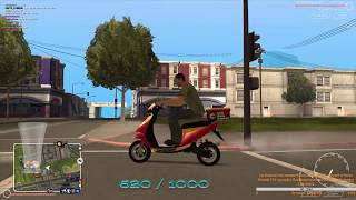 ИГРА MTA San Andreas    ДОСТАВКА  пицца  И ДРУГАЯ  РАБОТА