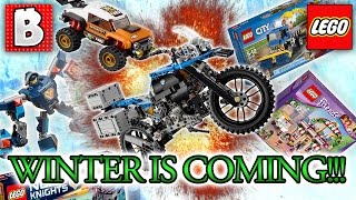 Winter is Coming!!! Lego 2017 Winter Wave Sets Revealed! City, Nexo Knights, Technic | Lego News