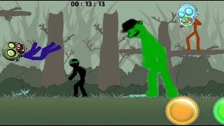 ► Stickman Fight  Zombie Gameplay Fast Play - Stickman vs Zombie#2  Anger of Stick 5