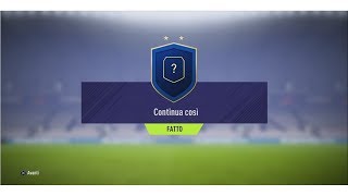 SFIDA CREAZIONE ROSA BASE "CONTINUA COSI" | FIFA 18 UT SBC